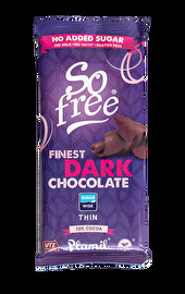 So Free Finest Dark 72% Schokolade vegan von Plamil preiswert bei kokku im veganen Onlineshop kaufen!