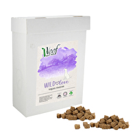 WILDlove groß von voof im 5kg-Pack ist ein vollwertiges veganes Hundetrockenfutter. Es wird im Ofen gebacken und enthält alle wichtigen Nährstoffe.