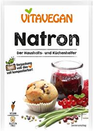 Das Vitavegan Natron von Biovegan ist der universale Küchenhelfer. Egal ob als Triebmittel beim Backen, Säurebindung bei Früchten, Wasserenthärter oder Putz- und Waschmittel - es ist immer gut, etwas Natron im Haus zu haben!