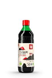 Die kräftige Tamari Sojasauce von Lima im praktischen 500ml-Pack - ideal zum Würzen und für alle, die kräftige Sojasaucen vorziehen! Jetzt günstig bei kokku im Veganshop kaufen!