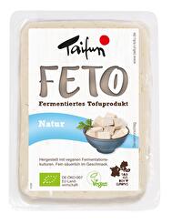 Bei der Herstellung des FeTo Natur von Taifun wird frischer Tofu mit veganen Kulturen fermentiert.