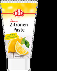 Mit 20 % Zitronenschalenanteil und Zitronensaft sorgt die Zitronen Paste von RUF für ein unschlagbar fruchtiges Zitronenaroma in Deinen veganen Kuchen- und Dessertkreationen.