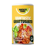 Grattugiato - der vegane Hartschmelz von Vantastic Foods nach italienischer Art passt bestens zu deiner Pasta! Jetzt bei kokku, deinem Veganshop, kaufen!