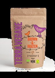Mit dem BROWN & BRATEN Bratensoße -Mix von Terra Vegane kannst du dir im Handumdrehen eine fantastische vegane Bratensoße in Bio-Qualität zaubern.