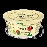 Der Tomaten und Basilikum Aufstrich von New Roots ist ein echter Klassiker unter den Frischkäse Alternativen.
