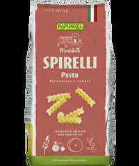 Die Spirelli von Rapunzel sind eine der beliebtesten Sorten der Pasta-Welt, weil sie so wunderbar die Sauce aufnehmen und vor allem auch in Nudelaufläufen toll schmecken.f und schmecken köstlich in Nudelaufläufen.