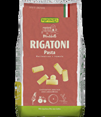 Mit den Rigatoni Semola bringt Rapunzel eine Röhrennudel auf den Markt, die ideal dazu geeignet ist, richtig viel Pastasauce aufzunehmen! Jetzt günstig bei kokku im veganen Onlineshop bestellen!