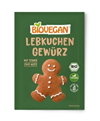 Biovegan Lebkuchen Gewürz mit feinem Ceylon-Zimt und weiteren erlesenen Gewürzen ist nicht nur für klassische Lebkuchen-Rezepte, sondern auch für Blechkuchen, Printen, Kekse, Muffins, Torten und vieles mehr bestens geeignet.