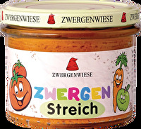 Der Zwergen Streich Tomate wurde im Hause Zwergenwiese speziell für Kinder entwickelt.