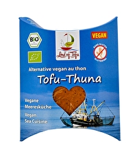 Der Tofu-Thuna von Lord of Tofu wird aus hochwertigen Rohstoffen in Bio-Qualität hergestellt.