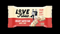 Der Cre&m Wafer Bar White Choc von LoveRaw ist eine Offenbarung für alle Fans von weißer Schokolade.