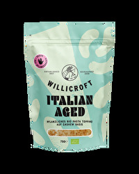 Der Italian Aged von Willicroft ist eine köstliche pflanzliche Alternative zu geriebenem Hartkäse.