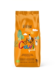 Das Cavi Quik ist das perfekte und einfach zu lösende Kakaopulver vom veganen Schokospezialisten Vivani.