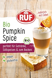Mit dem Pumpkin Spice von RUF kannst du dir nun auch zu Hause einen köstlichen Pumpkin Spice Latte zubereiten.