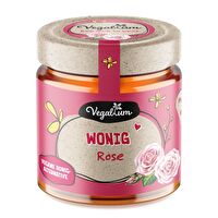 Der Rose Wonig von Vegablum betört mit einem feinen blumigen Geschmack, der durch etwas Zironenmelisse eine leichte Zitrusnote erhält - eine gelungene Kombination!