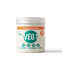 Das Vitaminsupplement VEG 1 von The Vegan Society wurde direkt auf die Bedürfnisse von Veganern zugeschnitten. Kauf es clever und günstig bei kokku!