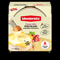 amit, genauso wie mit dem richtigen Geschmack, lädt der cremig-milde Ofen Blanc von Mondarella einen mit Gästen oder allein, zu einem gemütlichen Abend zum Dippen, teilen und genießen ein.