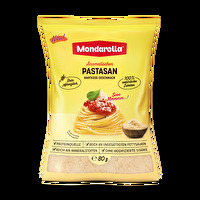 Die Pastasan-Parmesan Alternative auf Mandelbasis von Mondarella ist nicht nur perfekt für die italienische Küche, sondern auch für verschiedenste andere Gerichte wie zum Beispiel Parmesankartoffeln oder frische Salate.