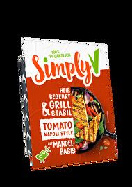 Grillstabil kommt der leicht nach Pizzagewürz schmeckende Tomato Napoli Style von Simply V daher.