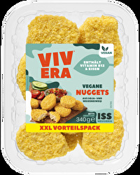 Mit den Veganen Nuggets XXL von Vivera bekommt Ihr jetzt die Familie satt! Die gewohnte Qualität der beliebten Nuggets kommt jetzt auch im Großpack daher.