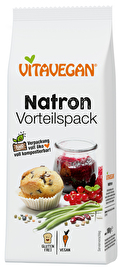 VITAVEGAN Natron ist Dein Universalhelfer für den Haushalt und für's Backen und Kochen.