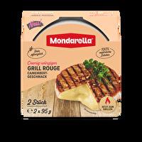 Der Grill Rouge von Mondarella ist würzig und cremig. Du kannst ihn grillen, backen, frittieren oder panieren.