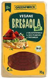 Mit dem Bio Bresaola Art führt uns GREENFORCE eine Runde nach Italien, denn genau dort kommt der Aufschnitt bevorzugt als Antipasto auf den Tisch.