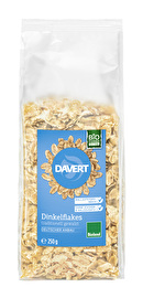 Bei den Dinkelflakes von Davert handelt es sich um herrlich knusprig-aromatische und ballaststoffreiche Knabberei, die du als Basis oder Topping für deine Frühstücksgerichte verwenden kannst.