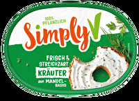 Mit dem veganen Streichzart Kräuter von Simply V kannst du - neben der Verwendung als Brotaufstrich - allen Gerichten das 