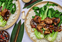 Die Vegane Ente in Stücken von planeo eignet sich wunderbar, um asiatische Gerichte vegan nach zu kochen.