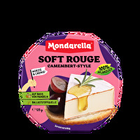 Der Soft Rouge Camembert-Geschmack von Mondarella ist cremig-weich und fein-würzig.