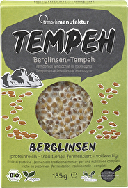 Entdecke die Vielseitigkeit und den authentischen Geschmack dieses Berglinsen-Tempeh von der Tempehmanufaktur und bereichere deine Mahlzeiten auf natürliche Weise!