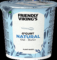 Der O'gurt Natur von Friendly Viking's imitiert täuschend echt die griechische Joghurt-Spezialität nach: Cremig auf der Zunge und nicht süß im Geschmack.