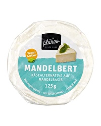 Der Mandelbert von planeo ist ein richtig günstiger und leckerer Camembert auf Mandelbasis, versetzt mit Edelschimmel!