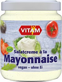 In der veganen Mayonnaise ohne Ei von VITAM ersetzt das Sonnenblumenprotein das Ei, ohne dass du irgendetwas vermissen würdest.