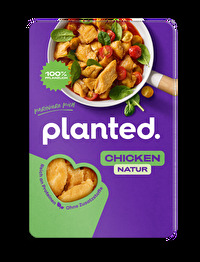 Das Chicken Natur von planted. – eine pflanzliche Alternative aus Erbsenprotein, ideal für kreative Köche.