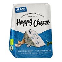 Der Blaue – in Bioqualität von Happy Cheeze ist eine handgemachte Käsealternative auf Cashewbasis und überzeugt nicht nur mit echter Blauschimmelkultur, sondern auch durch schonende Reifung und natürlicher Fermentation.