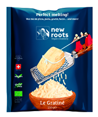 Le Gratiné von New Roots ist die pflanzliche Alternative für alle, die cremigen Schmelz und eine goldbraune Kruste lieben.