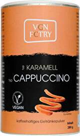Wir sagen dir, wie es ist, mit dem Instant Cappuccino Karamell von VGN FCTRY hast du das Gefühl, du würdest ein Dessert trinken.