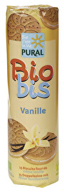Der BioBis Doppelkeks mit Vanillecreme von Pural - ein Fest für Keksfans, die auf leckere Vanille im Keks stehen! Die 300-Gramm-Rolle hält auch eine Weile an! Jetzt günstig bei kokku im Veganshop bestellen!