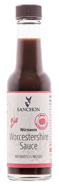 Mit der Worcestershire Sauce von Sanchon kannst du deinen Gerichten eine ordentliche Portion Würze verleihen und das ganz ohne tierische Zutaten