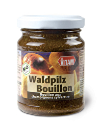 Die Waldpilz-Bouillon von VITAM kann als Aromazusatz für Mehlschwitzen oder Pastasaucen und mit Pflanzencreme als fertige Pilzcremesuppe verwendet werden.
