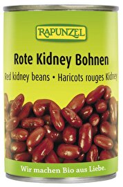 Die Roten Kidney Bohnen von Rapunzel sind fertig gekocht und können sofort aus der Dose verzehrt oder weiter verarbeitet werden.tig bei Kokku im Veganshop kaufen!