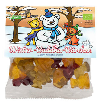 mind sweets - Winter-Buddha-Bärchen °SchneegestöBär°