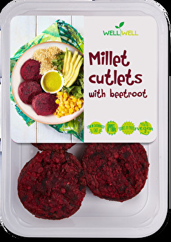 Well Well - Rote Beete Hirse Burger
