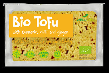 Well Well - Tofu mit Kurkuma, Chiliflocken und Ingwer