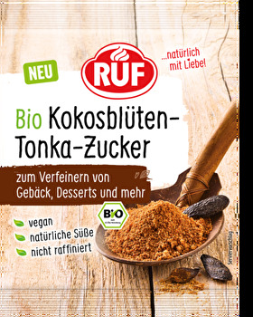 RUF - Bio Kokosblütenzucker mit Tonka
