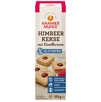 Hammermühle - Himbeerkekse mit Vanillecreme