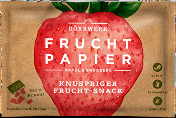 DÖRRWERK - Pocket Size Fruchtpapier Erdbeere & Apfel