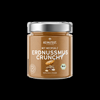 Heimatgut - Erdnussmus Crunchy